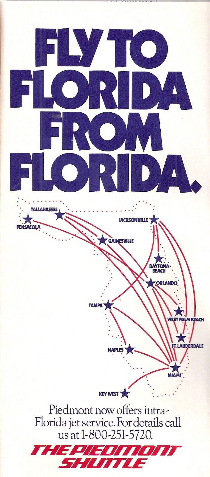 Piedmont Airlines Florida Shuttle